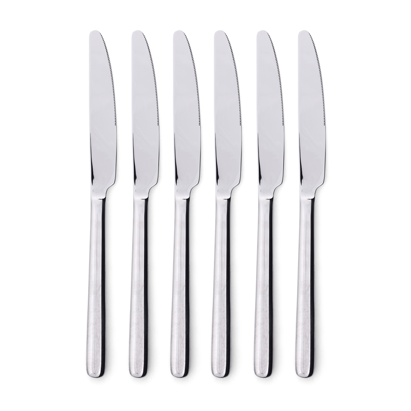 Casa OLIVIA S/6 KNIVES SILVER