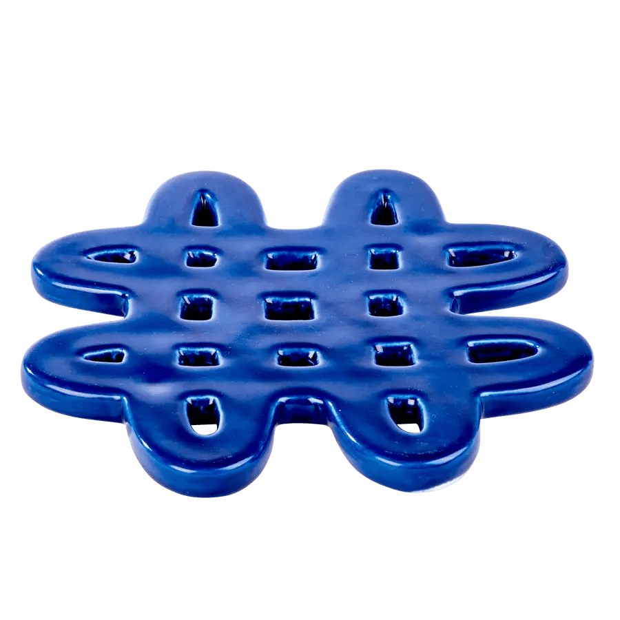 Casa RASTOR PAN COASTER BLUE