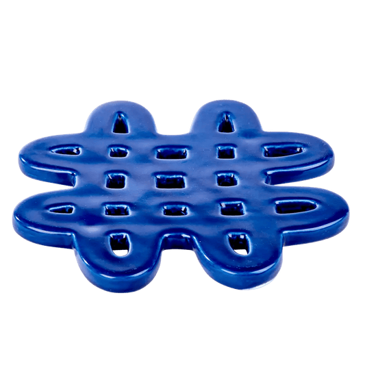 Casa RASTOR PAN COASTER BLUE