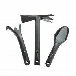 SET OF THREE SMALL GEOLIA TOOLS IN DURABLE PLASTIC