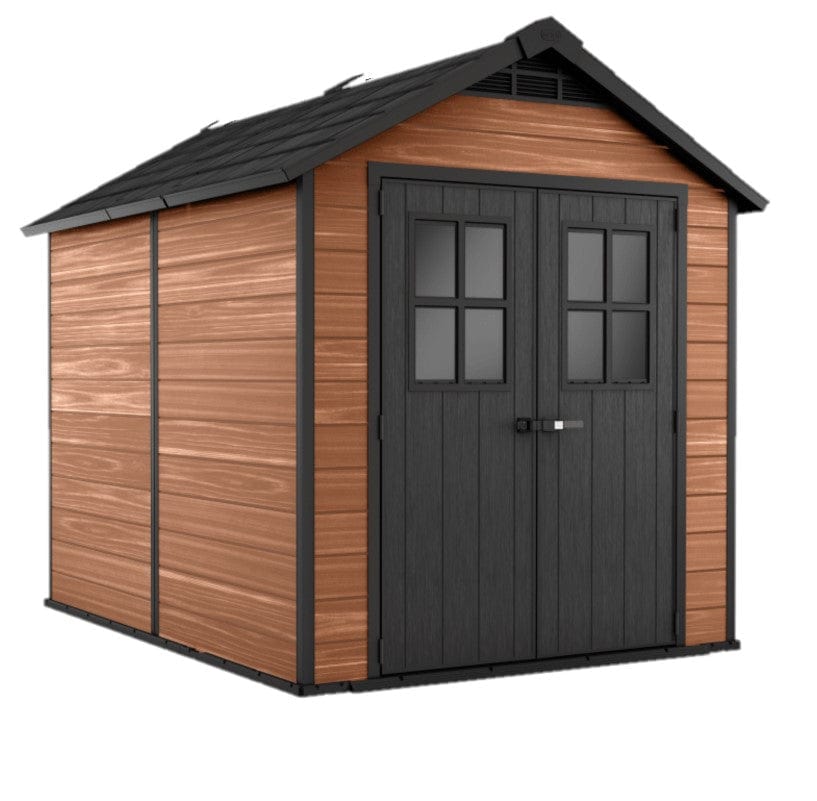 Bricocenter NEWTON COTTAGE THICKNESS 20MM EXTERIOR DIMENSIONS 278.9X210X252H FLOOR INCLUDED