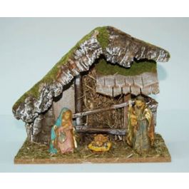 HOOD CM. 25X13X21 WITH 3 FIGURES CM 10