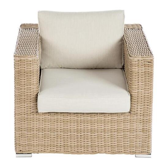 COSTA RICA ARMCHAIR NATERIAL SYNTHETIC WICKER ALUMINUM