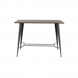 SOHO HIGH TABLE 70X140X102 steel bamboo