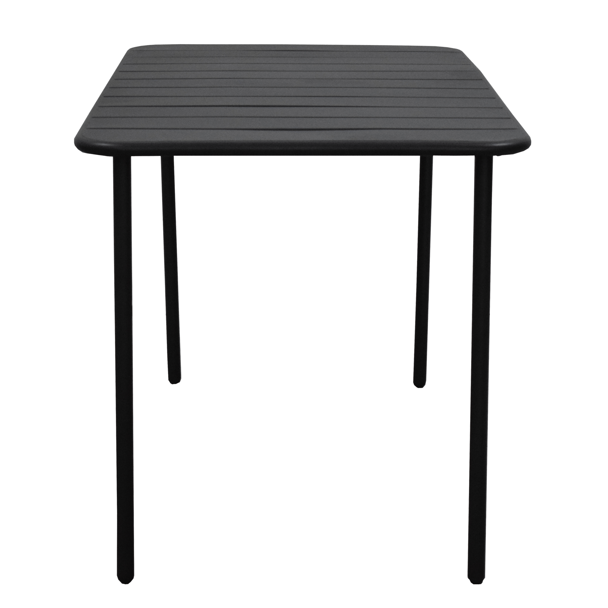 Bricocenter Steel table cafe 70X120 anthracite