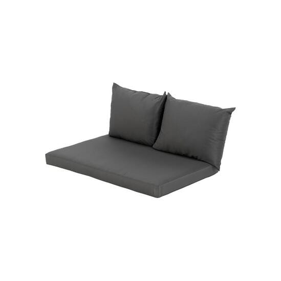 Bricocenter NATERIAL BIGREY PALLET PILLOW WITH 2 PILLOWS 80X120 ANTHRACITE