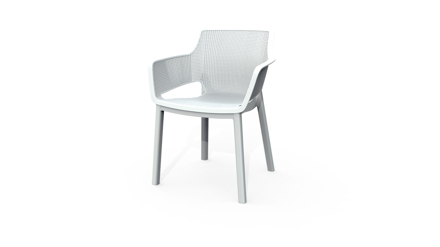 Bricocenter ELISA WHITE CHAIR