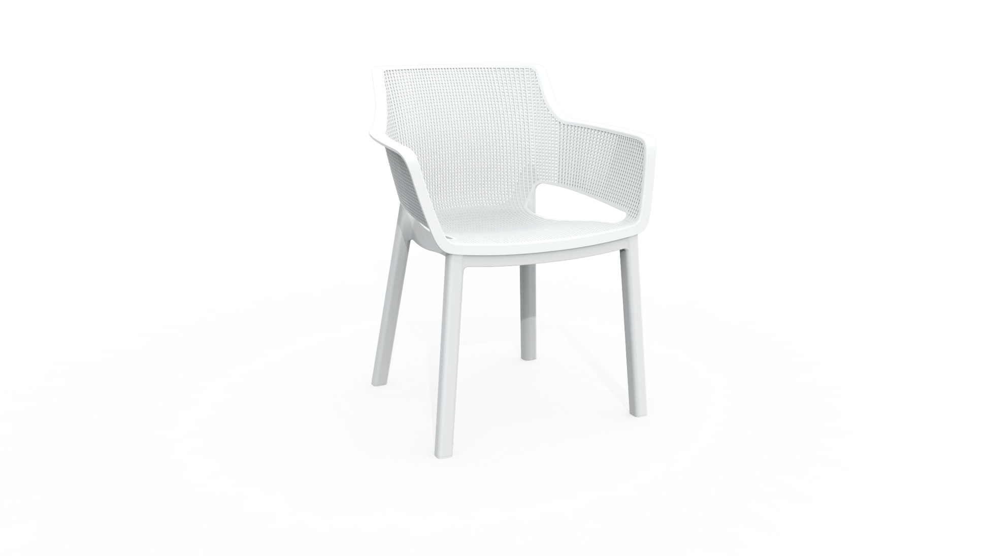 Bricocenter ELISA WHITE CHAIR