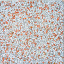 40X40 WASHED WHITE/RED SLAB C980788