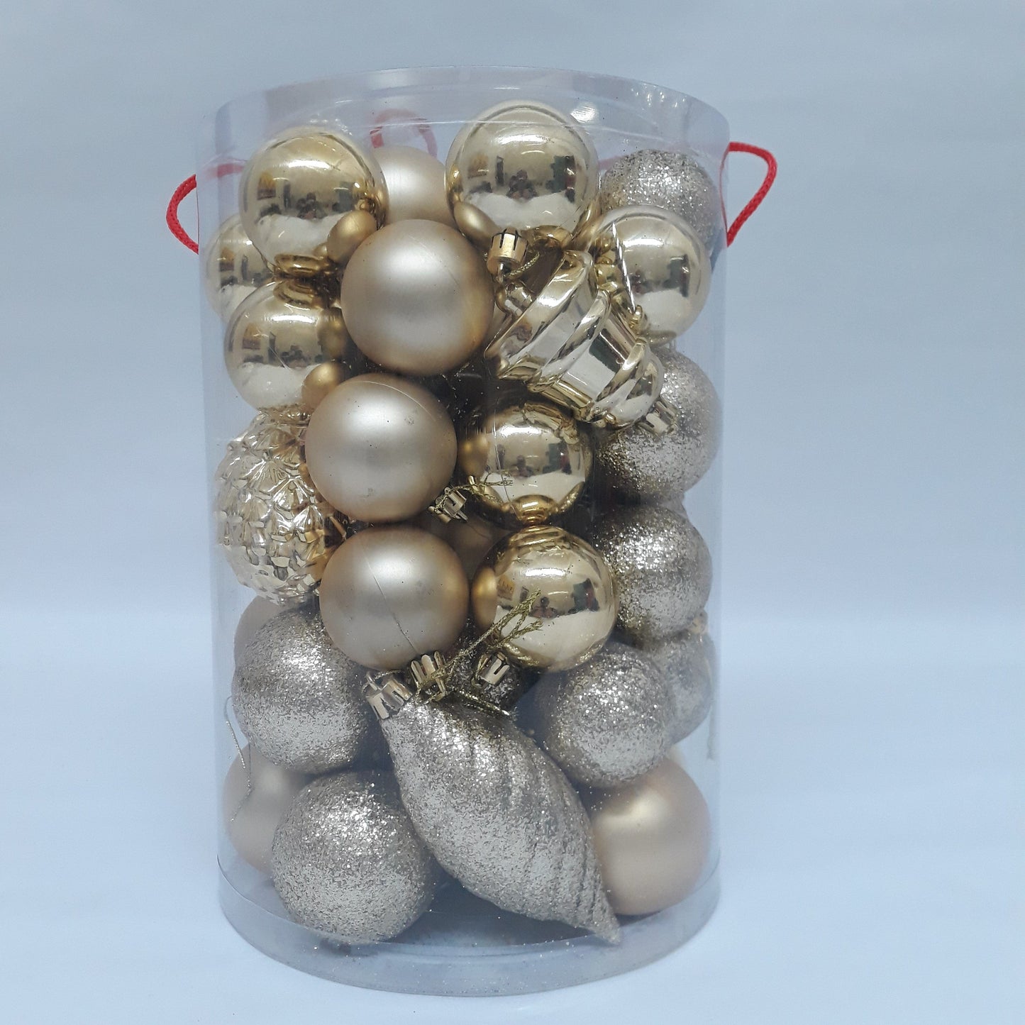 Bricocenter BOX 50 PLASTIC BALLS GOLD COLOR