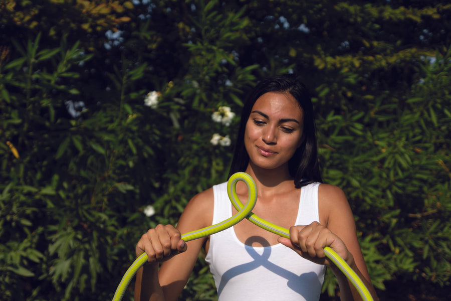 Bricocenter ARMADILLO ANTI-BEND AND ANTI-TWIST HOSE KIT 22.5MT 5/8 WITH 2 QUICK COUPLINGS