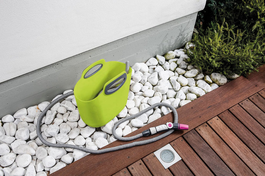 Bricocenter AQUAPOP 30MT EXTENSIBLE HOSE KIT IN GREEN BAG
