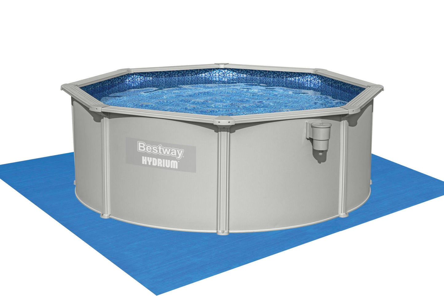 Bricocenter HYDRIUM - swimming pool, 360x120cm, with sand filter, cover and base mat included