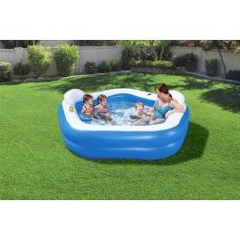 PENTAGON FAMILY POOL213X206X69CM WITH TWO SEATS TWO HEADRESTS AND CUP HOLDER