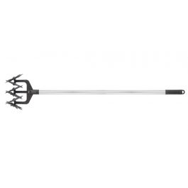 HASSO NYLON AND FIBREGLASS SCARIFIER WITH ALUMINIUM HANDLE CM. 150