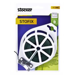 GREEN PLASTIC-COATED STEEL PLANT AND FLOWER STRIP 50MT