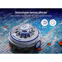 RBR75 BATTERY ROBOT FOR POOLS UP TO 10x5 m