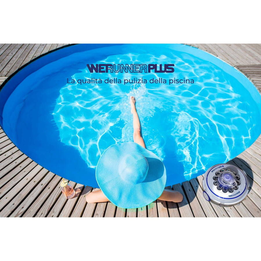 Bricocenter RBR75 BATTERY ROBOT FOR POOLS UP TO 10x5 m