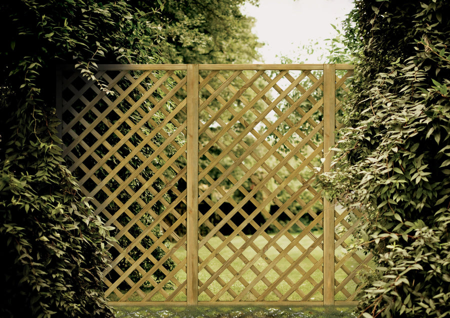 Bricocenter GRIGLIATO RITMO 90x180 cm IN LEGNO