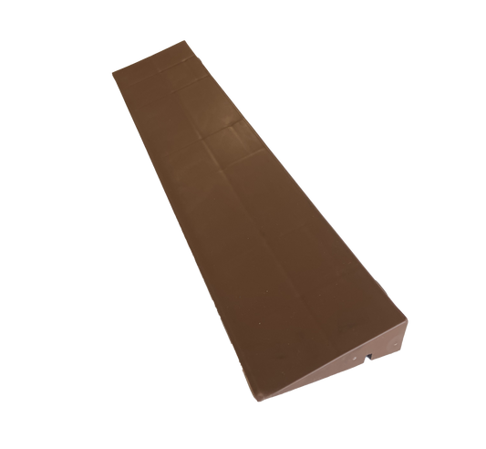 Universal snap kerb, 38x38, terracotta