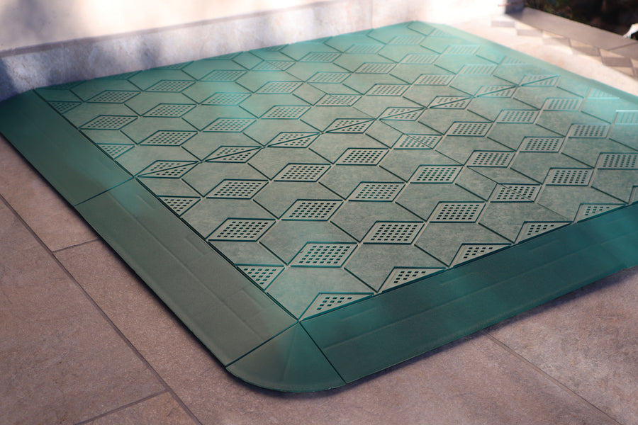 Cordolo universale snap 38x38 verde