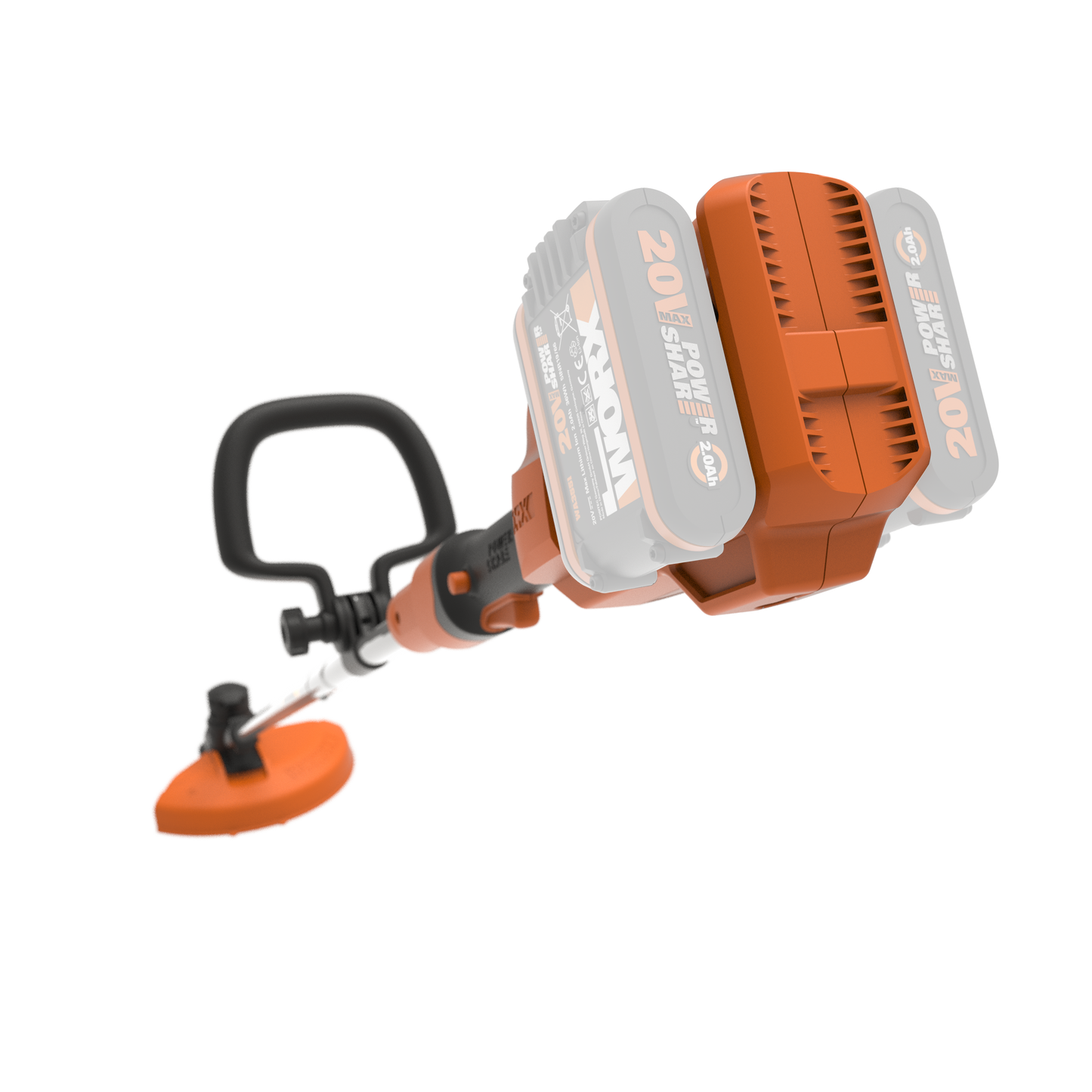 WORX 40V CORDLESS BRUSHCUTTER CUT 33 CM BATTERY AND CHARGE NOT INCLUDED