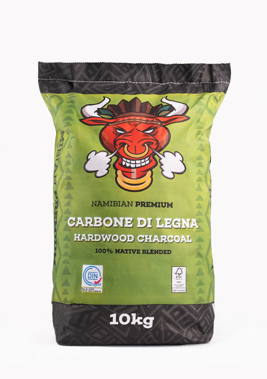 10kg of FSC-certified charcoal