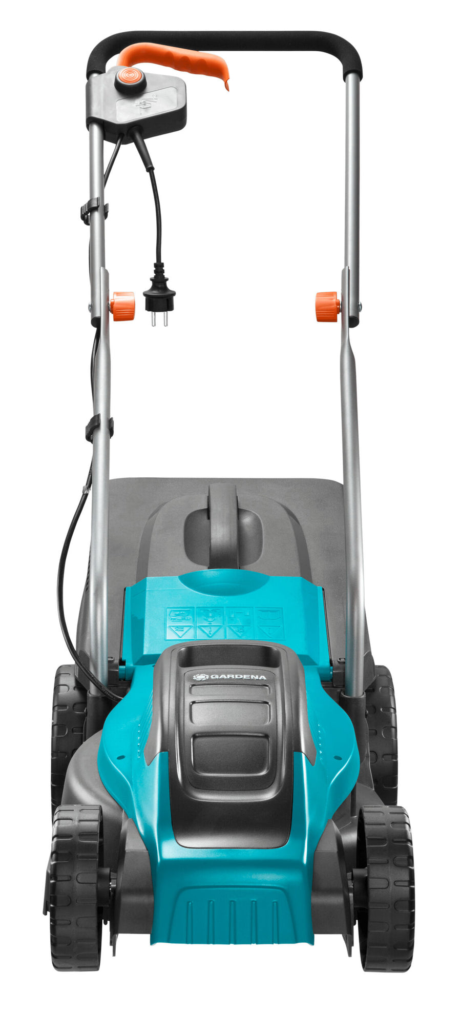 Electric lawnmower 1100w cutting width 32cm basket 30lt gardena