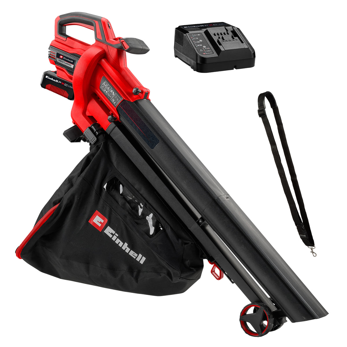 Einhell Venturro 18/210 cordless blower/vacuum + 4.0 Ah starter kit