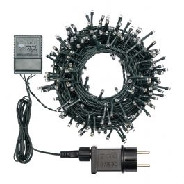 LIGHT CHAIN 300 LED RED GREEN CABLE 12.5M