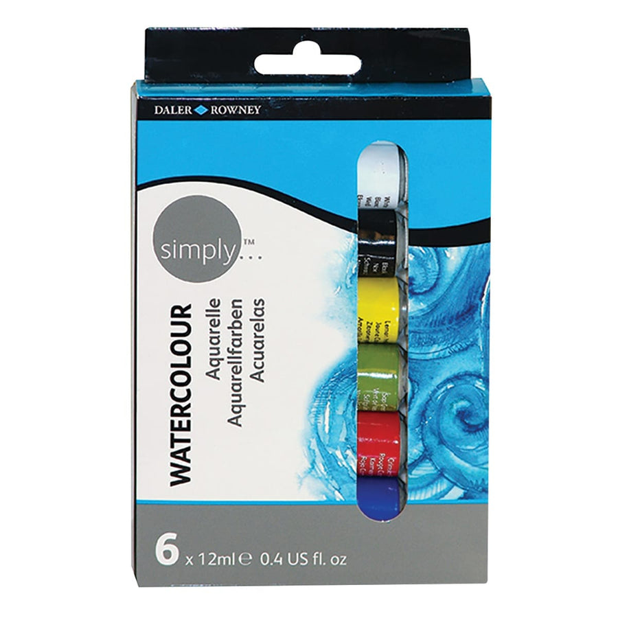 Bricocenter 6 WATERCOLOURS ASSORTED