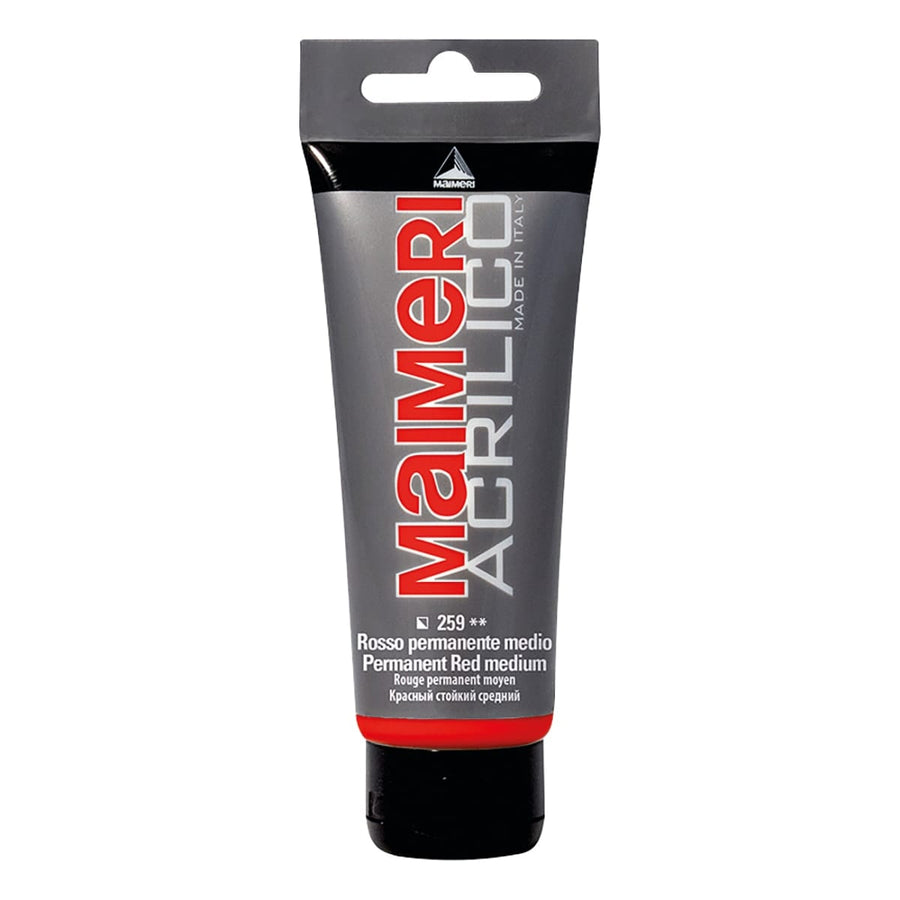 Bricocenter ACRYLIC COLOUR PRIMARY RED MEDIUM 75ML
