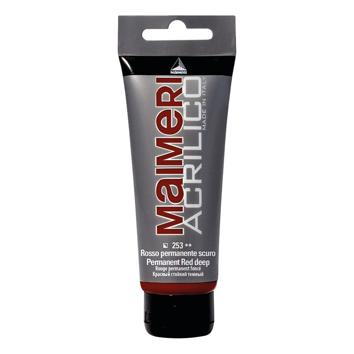 Bricocenter DARK PERMANENT RED ACRYLIC COLOUR 75ML