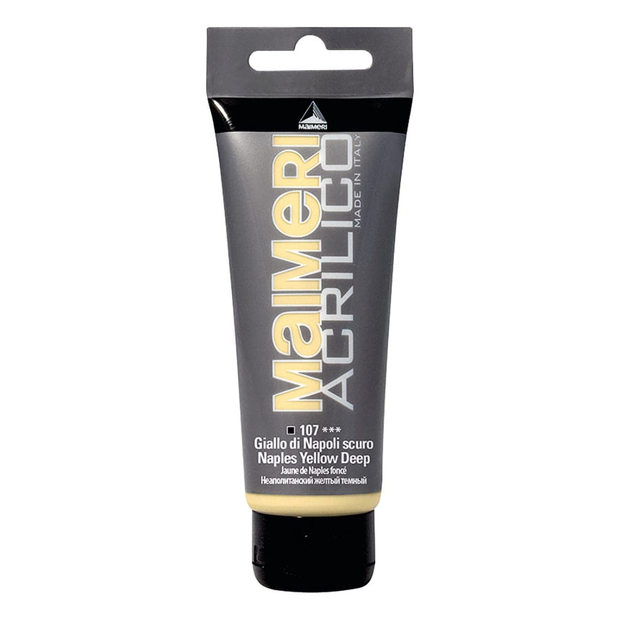 Bricocenter ACRYLIC COLOUR DARK NAPOLI YELLOW 75ML