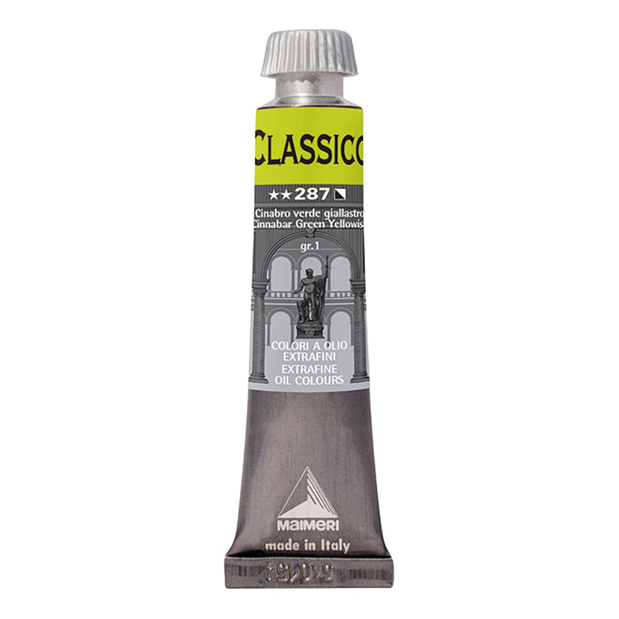 COLOREA AD OLIO CLASSICO 20ML CINABRO VERDE GIALLASTRO