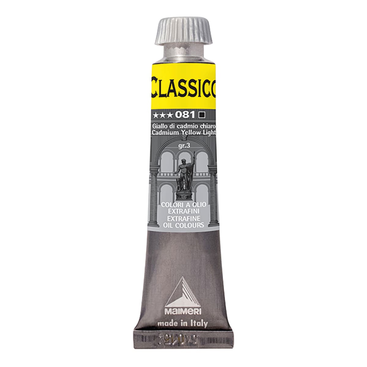 COLORE AD OLIO CLASSICO 20ML GIALLO DI CADMIO CHIARO
