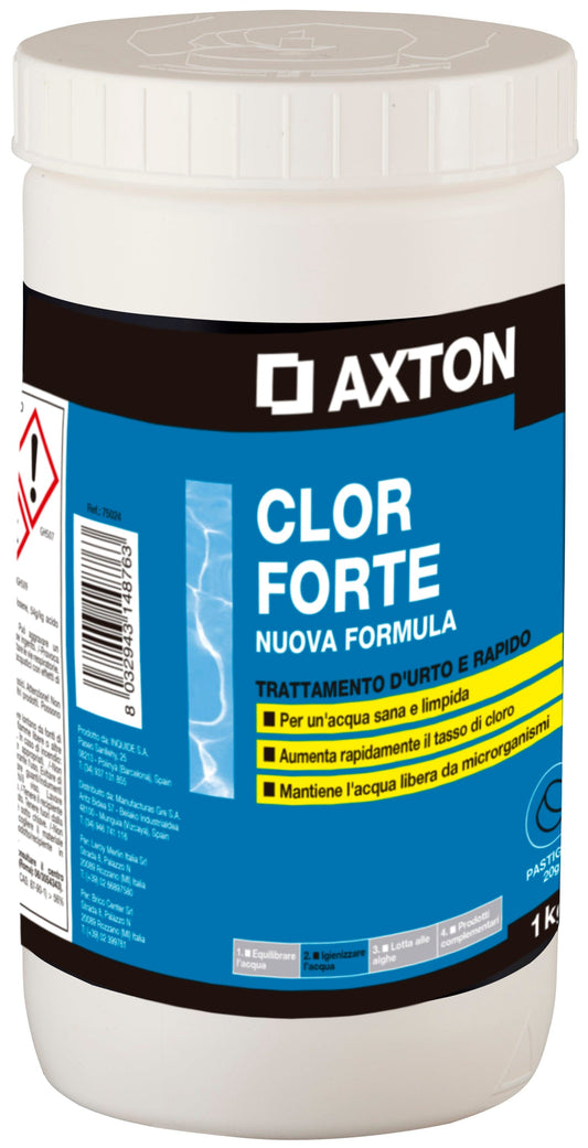 Bricocenter CLORO FORTE AXTON 1KG PAST. DA 30GR