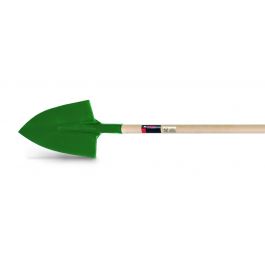 HASSO PRESSED STEEL POINTED SPADE WITH FSC BEECH HANDLE CM 100