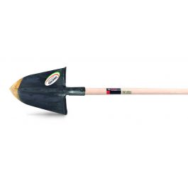 FORGED POINTED SPADE HASSO WITH FSC BEECH FLAP AND HANDLE CM 140