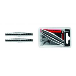 2 NICKEL-PLATED SPRINGS FOR SCISSORS CM. 21 - 23
