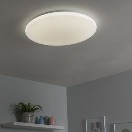 MOON METAL CEILING LAMP WHITE D56 LED 28W NATURAL LIGHT
