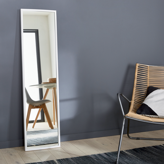 Milo white mirror, 30 x 120 cm