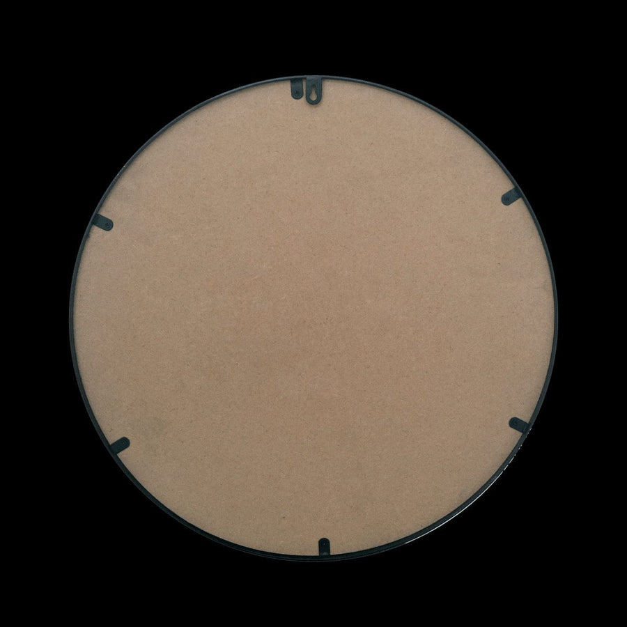 Bricocenter CIRCLE MIRROR 50 CM METAL BLACK