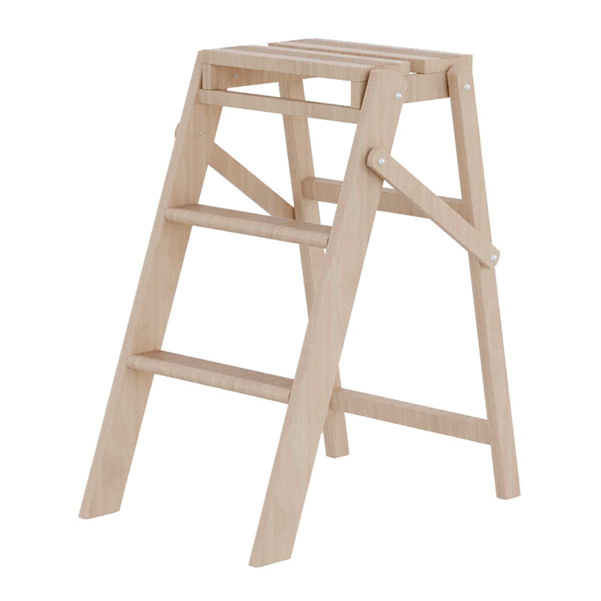 Bricocenter BEECH STOOL 3 STEPS