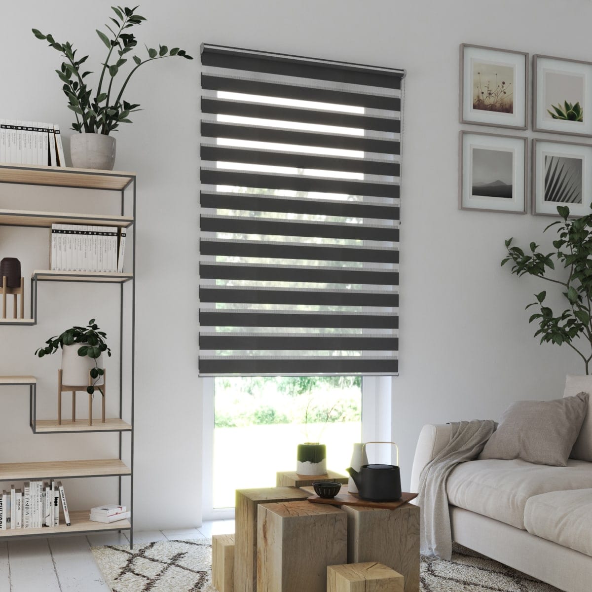 Bricocenter TENDA RULLO NIGHT&DAY  QUEBEC MOON 75X250 CM