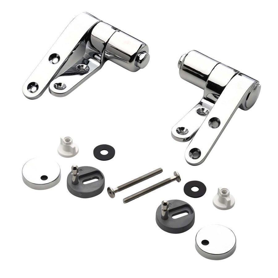Slow Close Hinge Pair for Toilet Seat