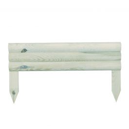 55X30 CM FIXED SOLID EDGING IN AUTOCLAVE-TREATED PINE WOOD