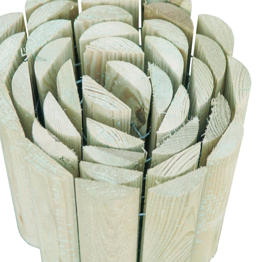 Bricocenter 4.5 X 20 X 180 CM ROLL EDGING IN AUTOCLAVE-TREATED PINE WOOD