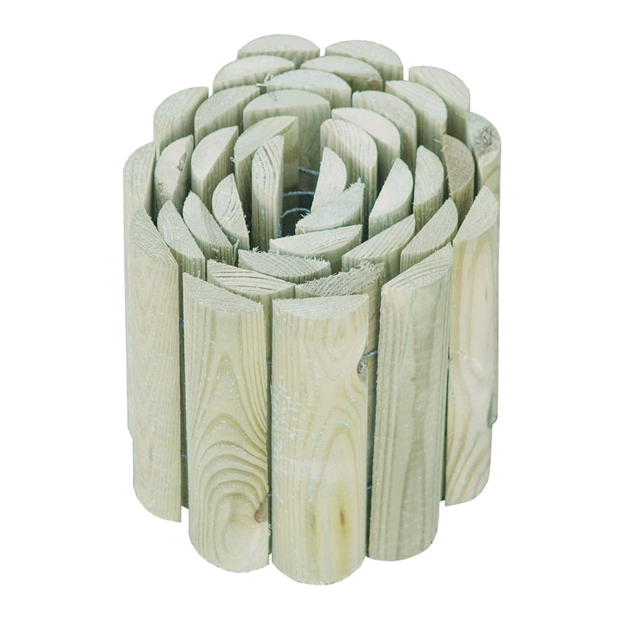 Bricocenter 4.5 X 20 X 180 CM ROLL EDGING IN AUTOCLAVE-TREATED PINE WOOD