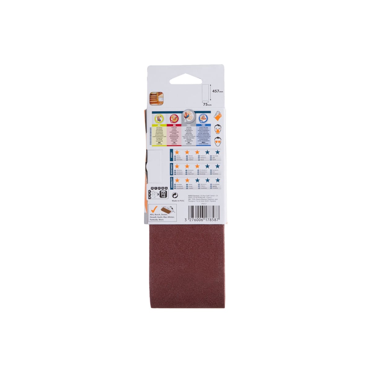 ABRASIVE FOR DEXTER BELT SANDER